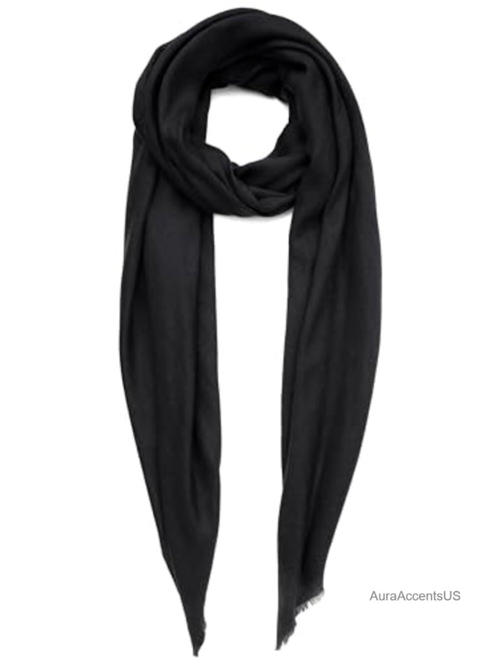 Merino Wool Silk Pashmina Scarf Wrap Unisex Lightweight Winter Warm
